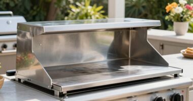 top hooded flat griddles