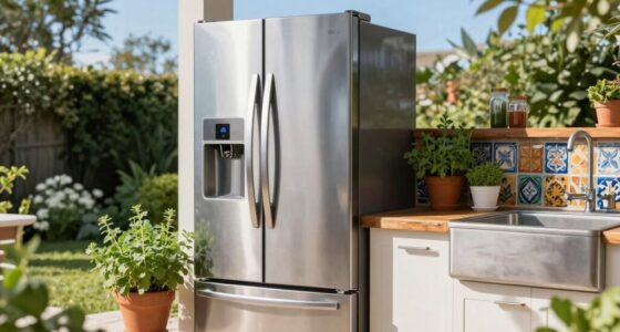 top outdoor kitchen refrigerators
