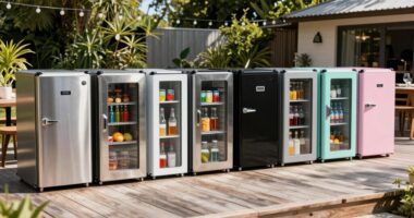 top outdoor mini fridges