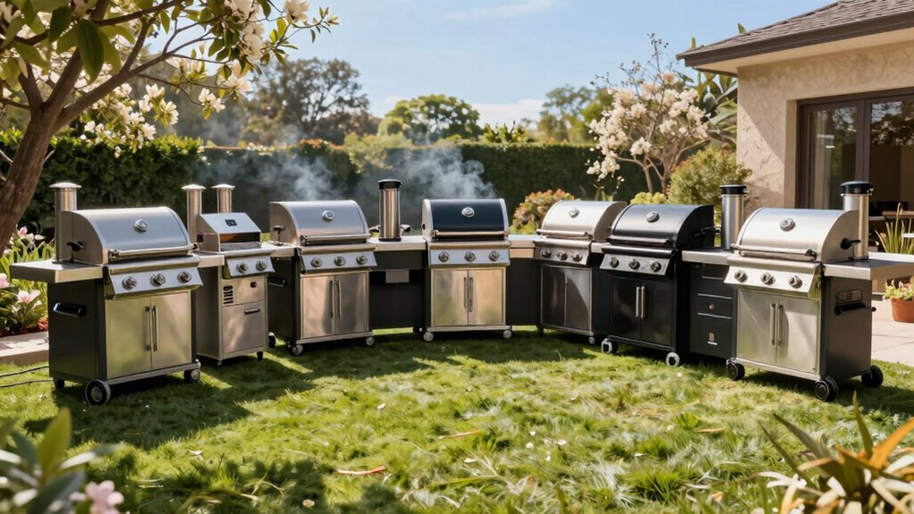 top smoker grill combos