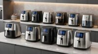 top stainless commercial air fryers