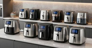 top stainless commercial air fryers