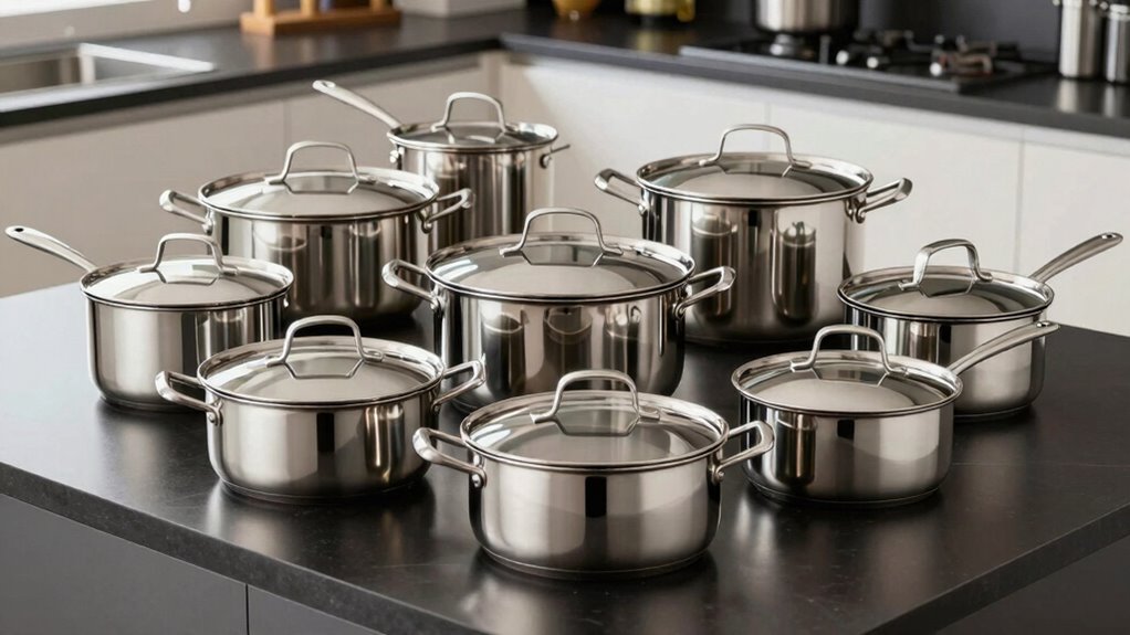 top stainless steel cookware