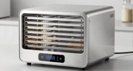 top stainless steel dehydrator