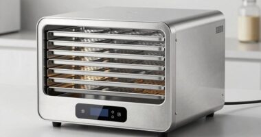 top stainless steel dehydrator