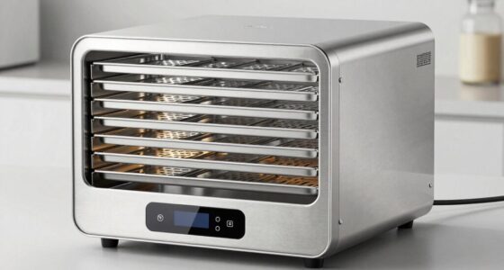 top stainless steel dehydrator