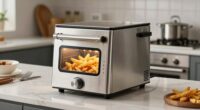 top stainless steel fryers