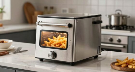 top stainless steel fryers
