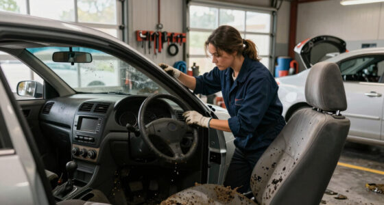 Flood-damaged cars arrive at Atlanta auto repair shops