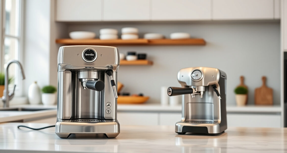 Best Breville Espresso Machines for Small Counters