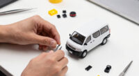 Building a 1:150 scale Toyota ProBox Micro Remote Control Car