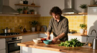 A Couple Gave Their Tiny Rental's Cold Kitchen a Major Makeover