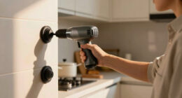 How A No-Drill Shower Caddy Ended Up In My Kitchen