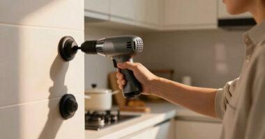 How A No-Drill Shower Caddy Ended Up In My Kitchen