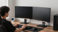 How I Created A Cleaner Gaming Setup By Hiding Lights In Plain Sight