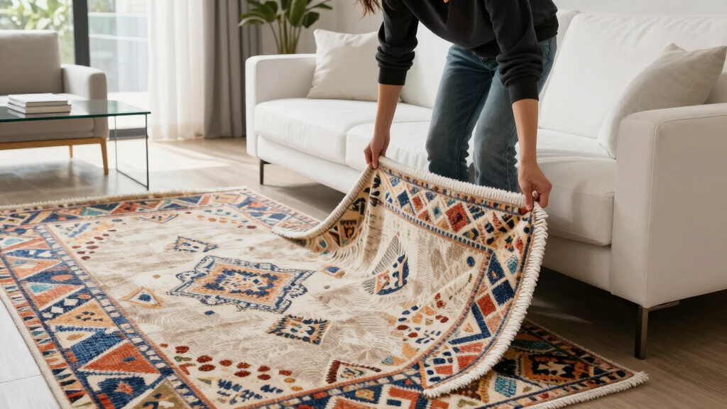 How to Style Your Rug Like a Designer (Hint: It’s Not on the Floor)