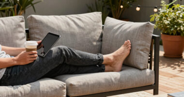 This Outdoor Sofa Solved Every Patio Furniture Problem I Had
