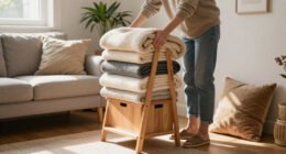 Aldi's Best-Selling Blanket Storage Ladder Is Finally Back