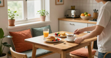 How The IKEA Store Created A DIY Breakfast Nook For Just $150