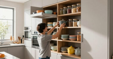 They Built A Wall And Added So Much Kitchen Storage