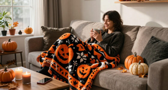This Beloved Anthropologie Blanket Got A Halloween Makeover