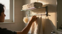 This Metal Rack Creates Instant Towel Storage And Includes Extra Uses I Never Expected!