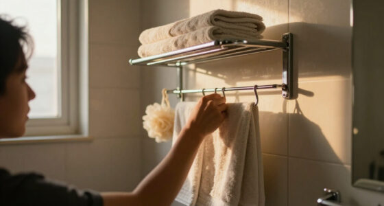 This Metal Rack Creates Instant Towel Storage And Includes Extra Uses I Never Expected!
