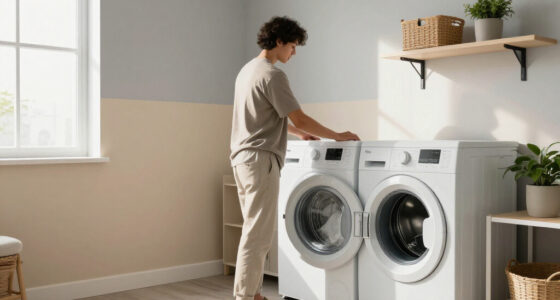 You’d Never Expect To See Ombré Walls In A Laundry Room — But It Works