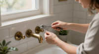Her Neighbor Helped Make This Bathroom Feel Like Hers Again