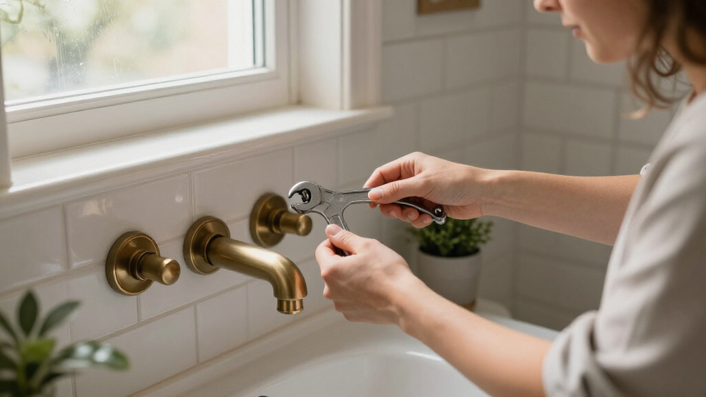 Her Neighbor Helped Make This Bathroom Feel Like Hers Again