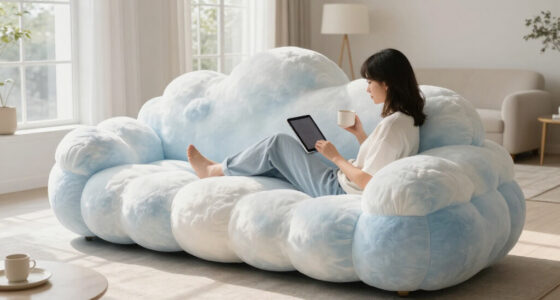 Nothing Screams “Soft Architecture” Like Cloud-Inspired Furniture (Literally Looks Like A Dream!)