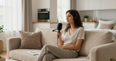 Podcaster Amanda Hirsch’s NYC Apartment Feels Like A Quiet, Hotel-Like Escape From The City