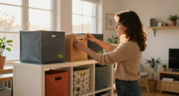 She Used IKEA Storage To Make Her Studio Feel Like A One-Bedroom