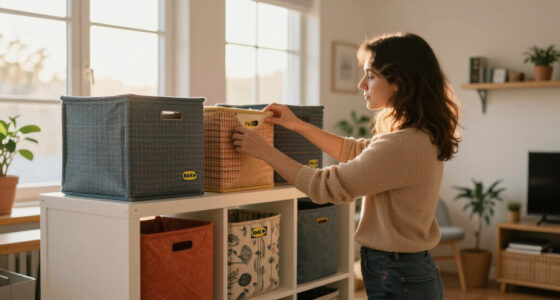 She Used IKEA Storage To Make Her Studio Feel Like A One-Bedroom