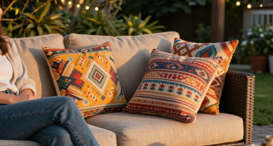 These Designer Outdoor Pillows Are So Pretty, I’d Use Them Indoors
