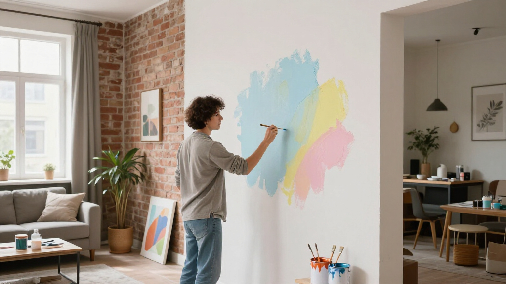 This Artist-Designer Transformed A Plain 1927 Rental With Paint, Art, And DIYs
