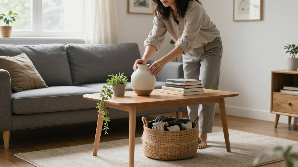 This New $10 IKEA Sofa Table Is The Only Thing Your Small Living Room Is Missing