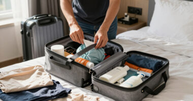 This Quince Expandable Tote Holds Everything My Suitcase Can’t On Flights