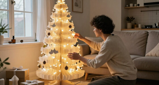 Next Just Supersized The Paper Christmas Tree Trend With Its 5Ft Light-up Tree – I Predict A Sell-out