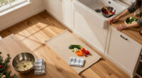 She Put A Bath Mat In Her Kitchen, And I’m Saving The Idea For The Holidays