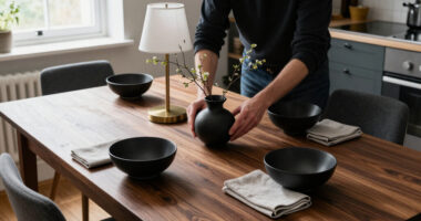 Victoria Beckham's First-Ever Homeware Collection Is The 'Little Black Dress' Equivalent For Your Table